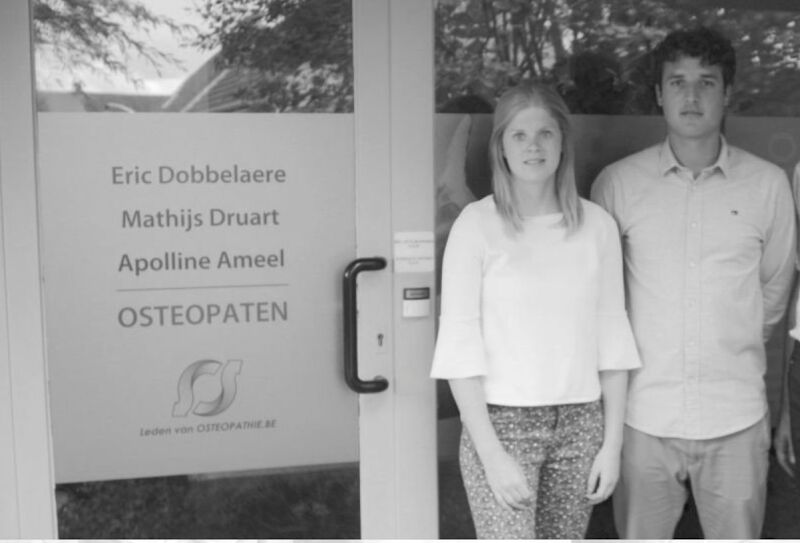 Foto van Wevelgemse Osteopaten Mathijs Druart en Apolline Ameel
