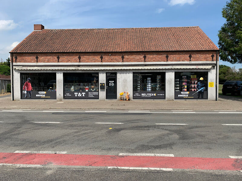 Foto van Handelsonderneming T&T in Ravels | Werk-en vrijetijdskleding, legerkleding, fun & fop artikelen)