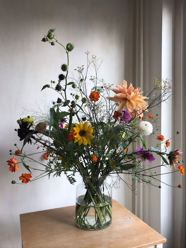 Foto van de Groene Bloem