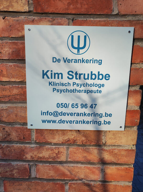 Foto van Psychologe Kim Strubbe- Praktijk De Verankering