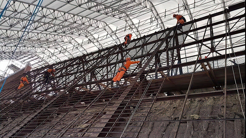 Foto van Skyworkers