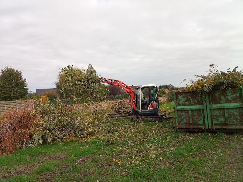 Foto van Sterkens kleinschalig grond, loon en afbraakwerken. Vellen van bomen.