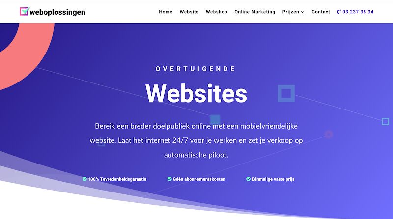 Foto van Weboplossingen.be
