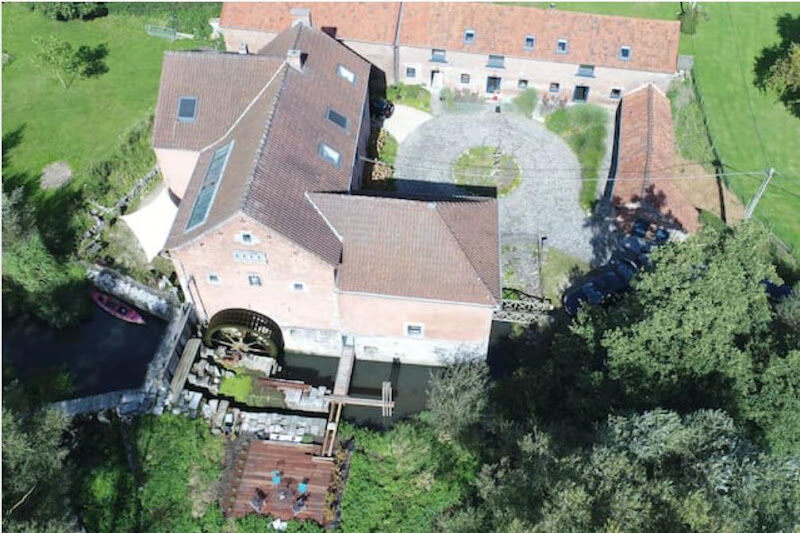 Foto van Moulin castral de Hollogne-sur-Geer