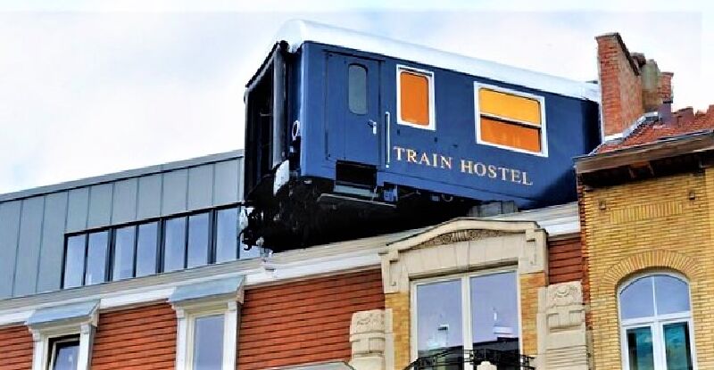 Foto van Train Hostel