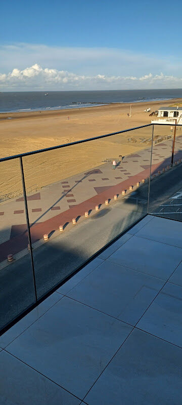 Foto van knokke - zeedijk