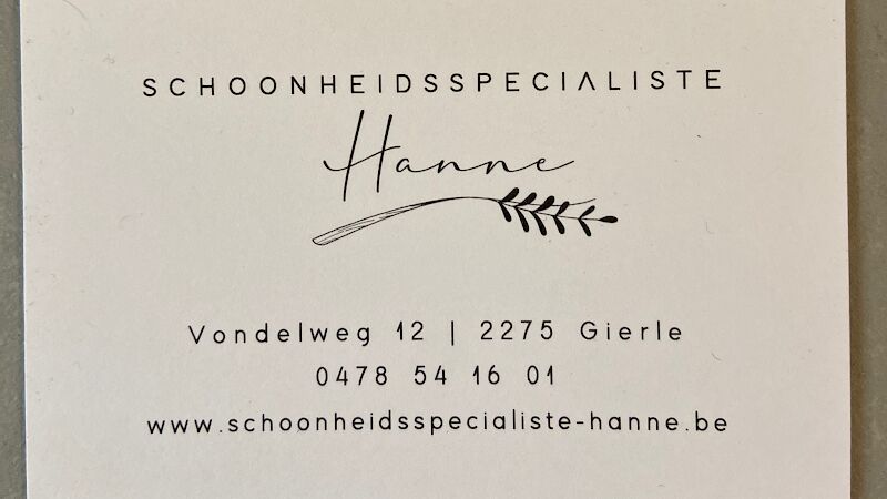 Foto van Schoonheidsspecialiste Hanne
