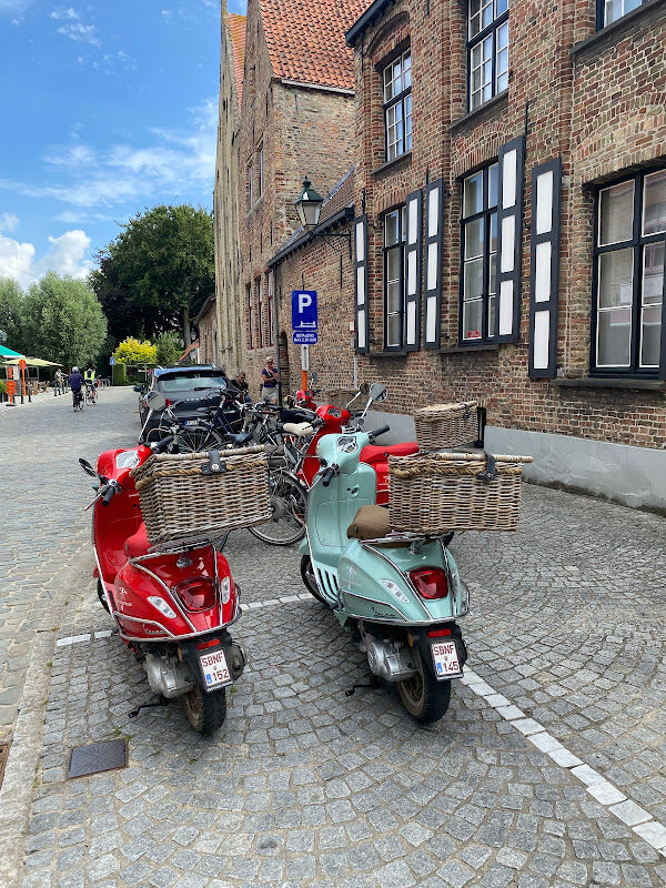 Foto van Vespa Trip Brugge