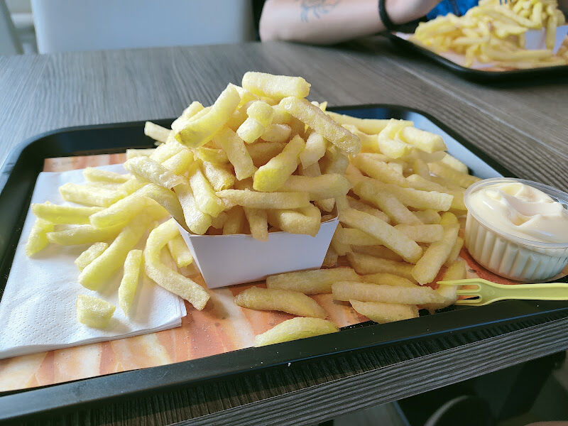 Foto van fritonde