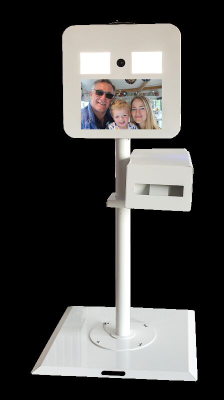 Foto van selfiekiosk