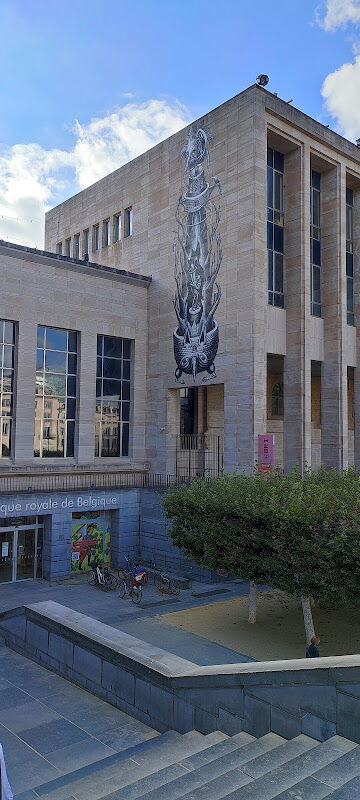 Foto van Bibliotheek Albert I, Koninklijke Bibliotheek Van Belgie, Algemene Leeszaal