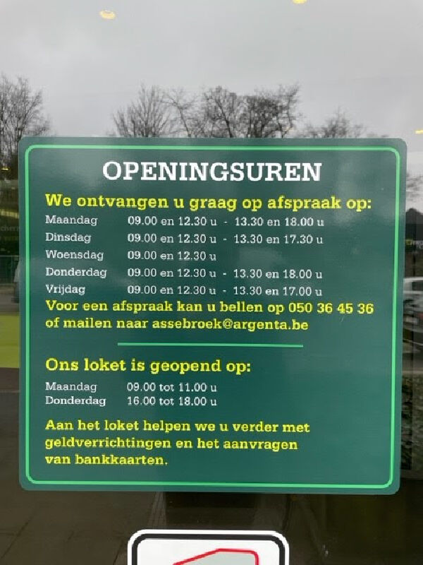 Foto van Argenta Assebroek, voor openingsuren klik op website.