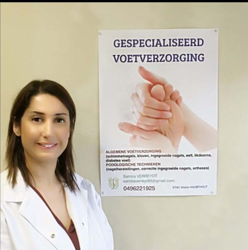 Foto van Gespecialiseerd medische Pedicure Samira Verreydt MDC Kalmthout