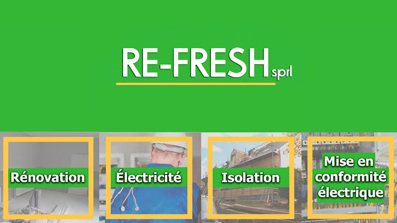 Foto van Re-Fresh sprl - Électricité et Rénovations