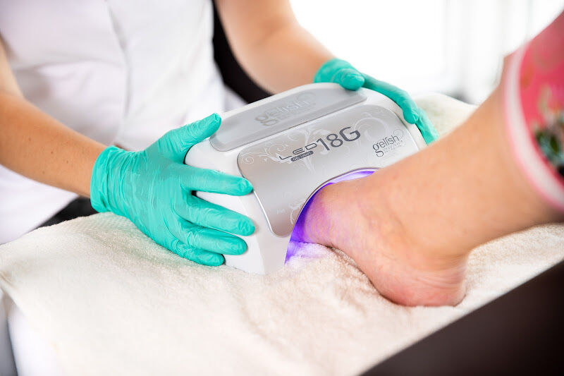 Foto van Medische sport pedicure