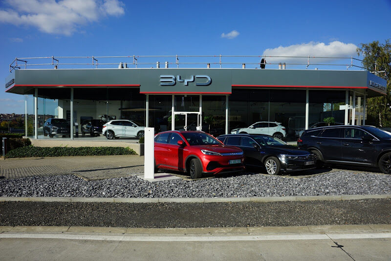 Foto van BYD Dealership Inchcape Brussels