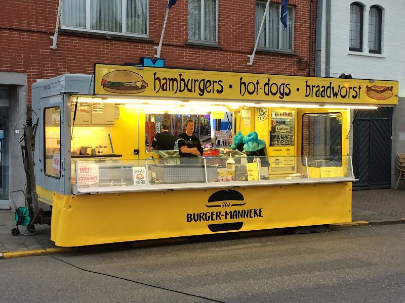 Foto van Hamburgerkraam aan huis Het Burger-Manneke