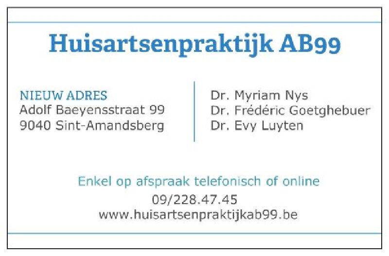 Foto van Huisartsenpraktijk AB99: Dr. Goetghebuer, Dr. Luyten, Dr. Nys