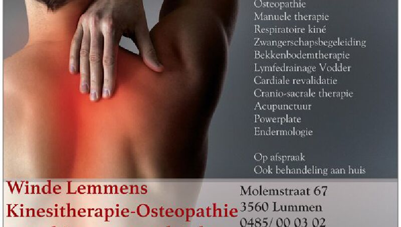 Foto van Kinesitherapie-Osteopathie Winde Lemmens