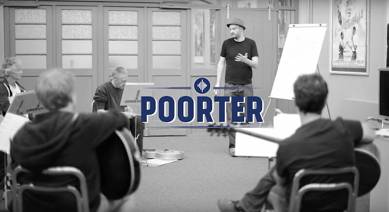 Foto van POORTER - gitaarles, muziek in opdracht, opnamestudio, muzikant.