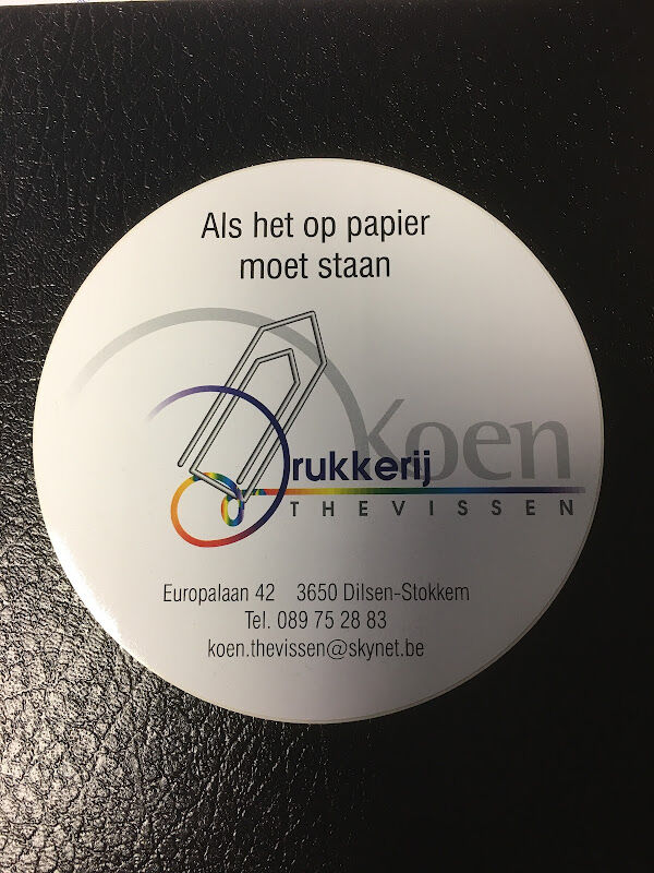 Foto van drukkerij koen thevissen