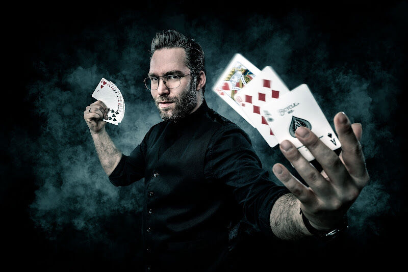 Foto van Goochelaar Elmar Hofstee