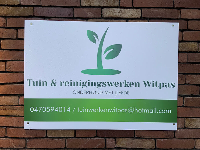 Foto van Tuinwerken witpas