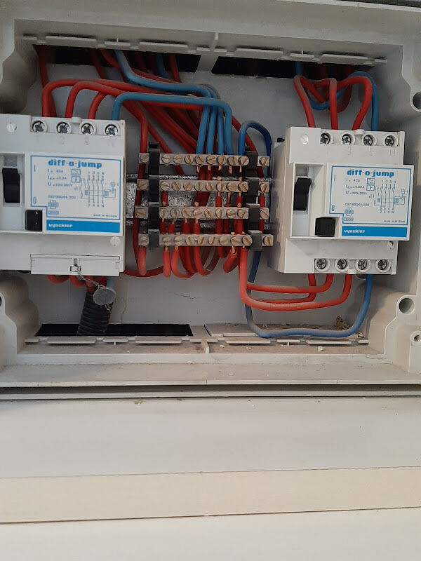 Foto van ETL elektriciteitswerken
